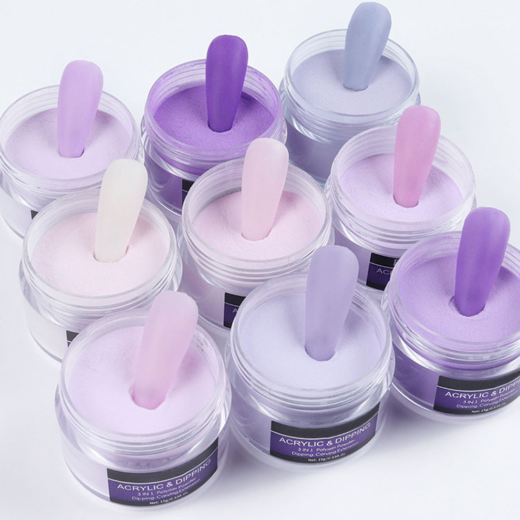 12 Warna Starter Kit 2 in 1 Bubuk Akrilik