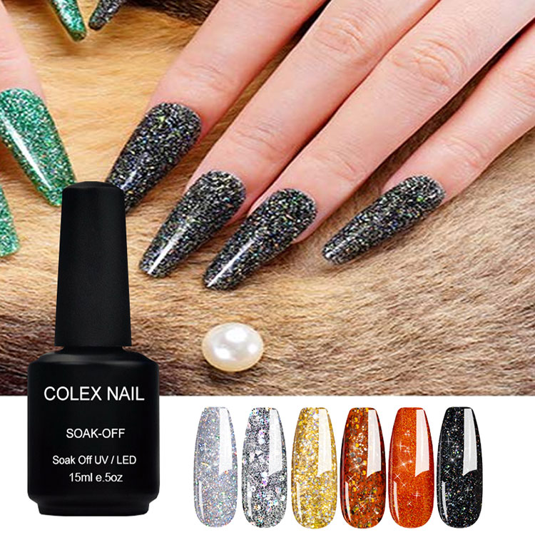 15ml semir glitter gel kilau mengkilap