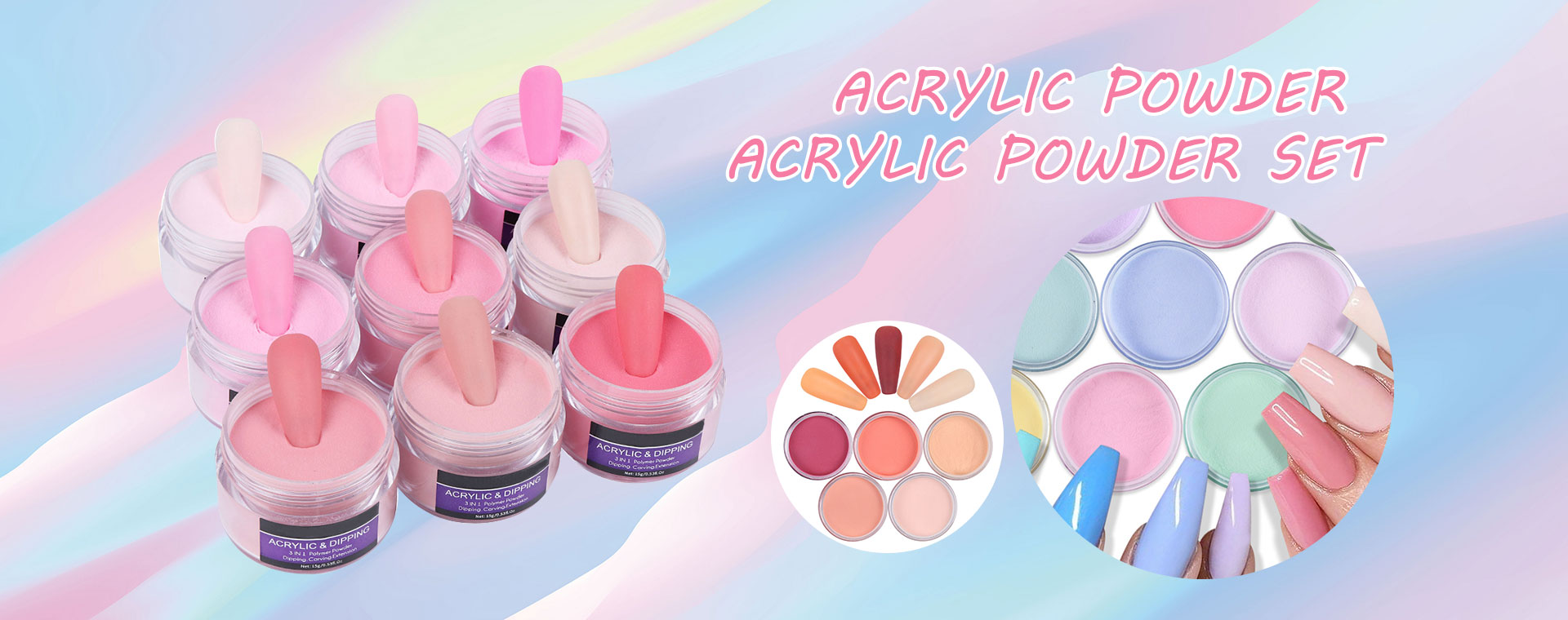 Produsen Bubuk Akrilik & Set Bubuk Akrilik