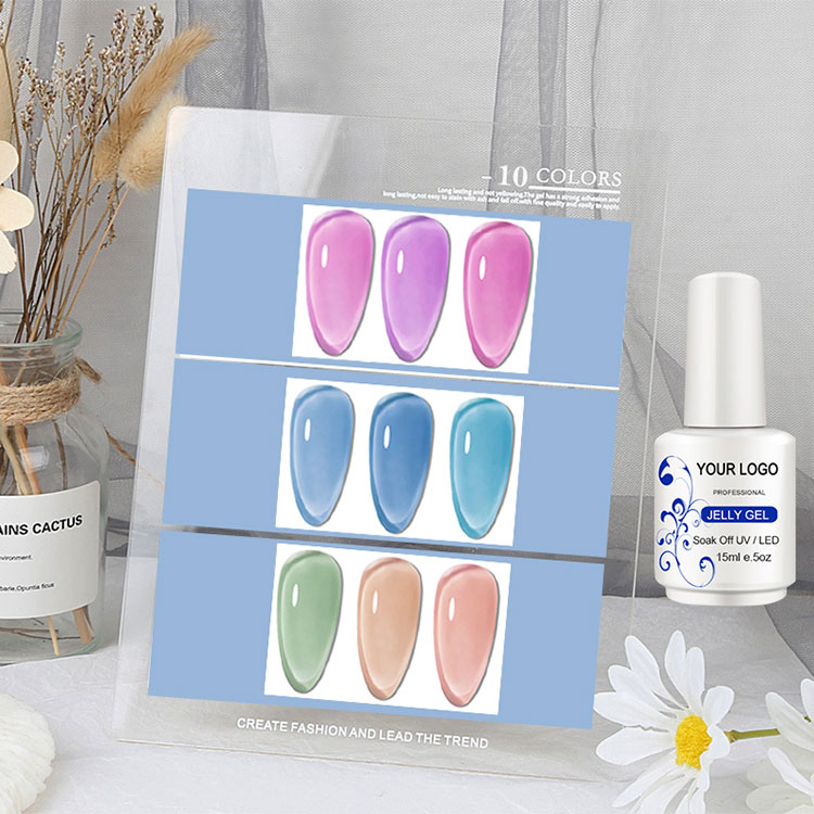 36 Warna Es Jelly Gel Polish