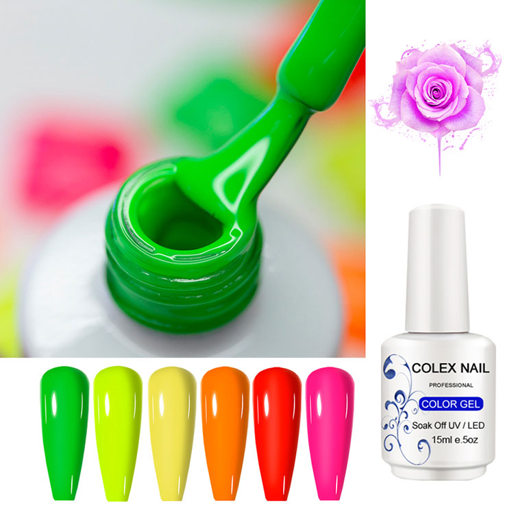 80 warna 15ml cat kuku gel murni
