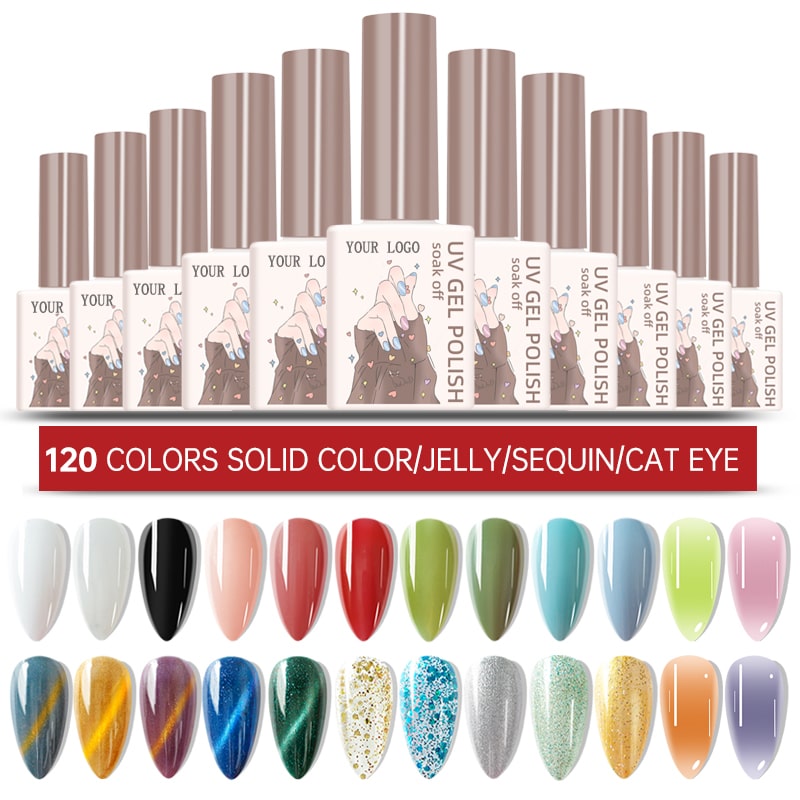 Warna cat kuku gel