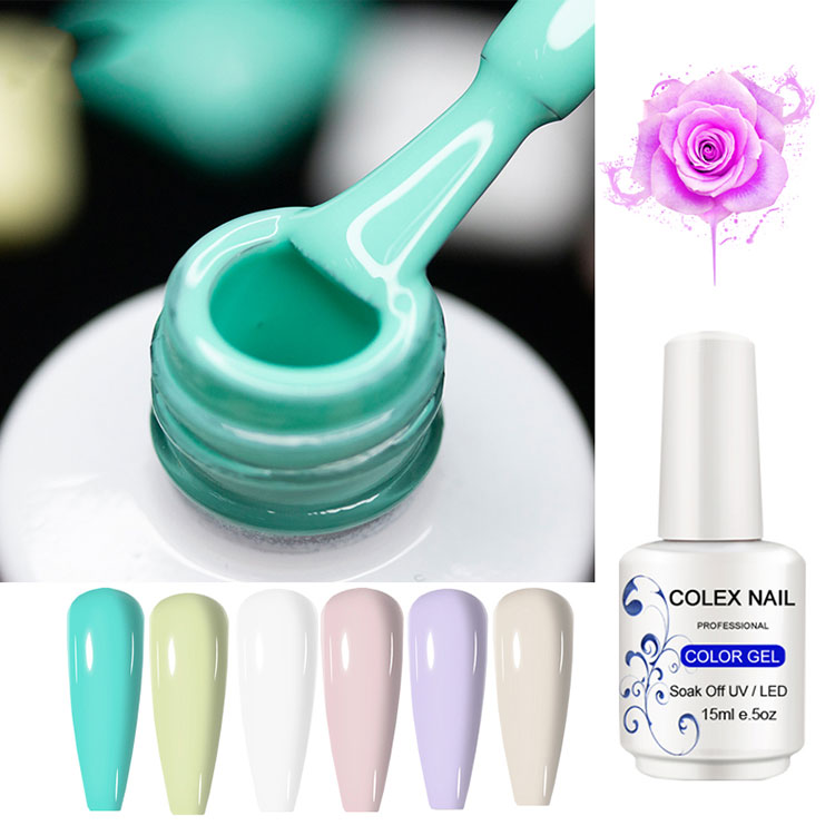 Macaron Green Pure Color Gel Gel Polish