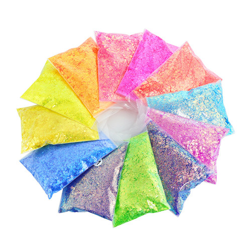 Payet Kuku Bubuk Glitter Dekorasi Kuku Diy Untuk Salon Kuku