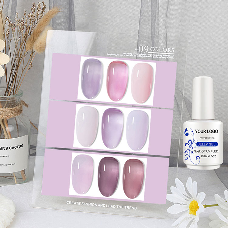 Polandia gel jelly jelly tembus cahaya