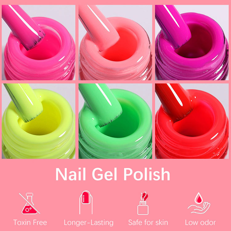 Uv gel tipe gel murni pola gel warna